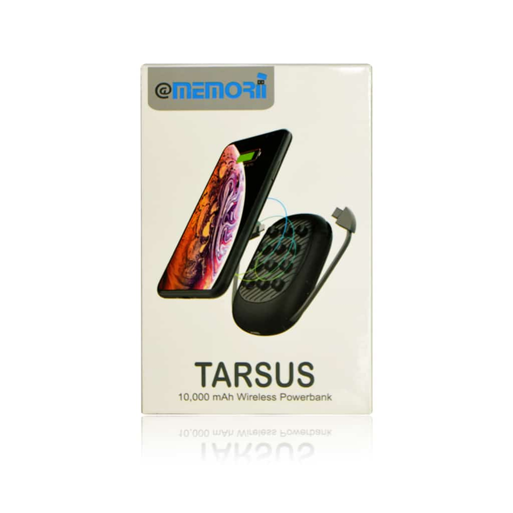 TARSUS - @memorii 10000mAh Wireless Power Bank With Light-Up Logo - iBags - Luggage, Leather Laptop Bags, Backpacks - South Africa