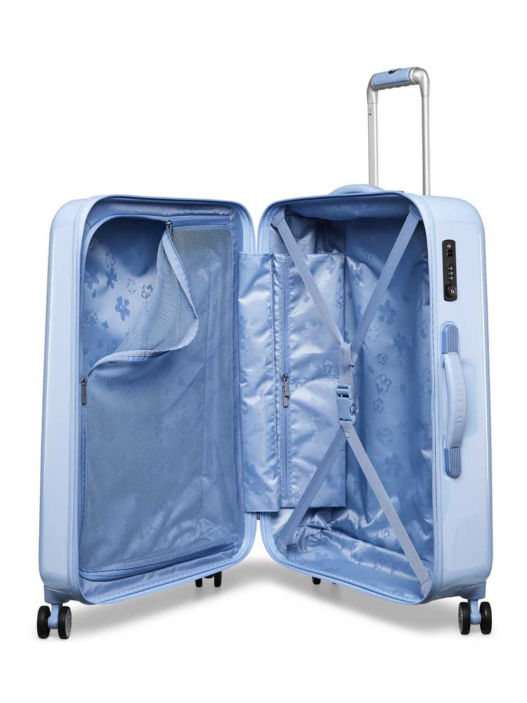 Ted Baker Take Flight 690mm 4 Wheel Check In | Blue - iBags - Luggage & Leather Bags