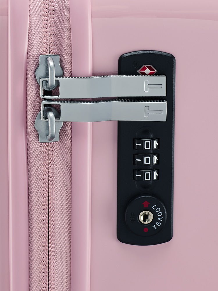 Ted Baker Take Flight 690mm 4 Wheel Check In | Pink - iBags - Luggage & Leather Bags