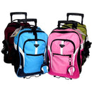 Tosca Large Expandable Backpack With Wheels - iBags - Luggage & Leather Bags