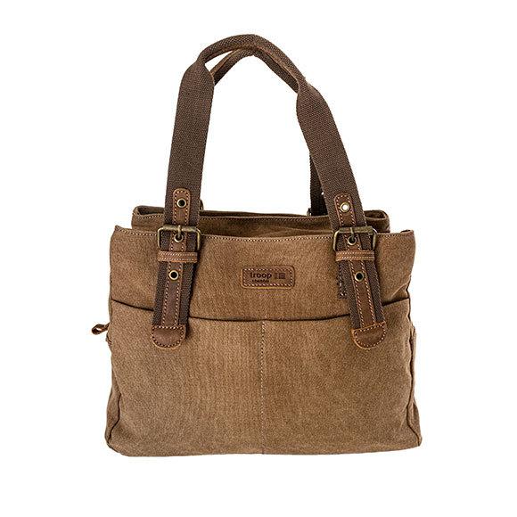 Troop London Classic Handbag | Khaki - iBags.co.za