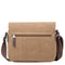 Troop London Heavy Wax Cotton Canvas Shoulder Bag | Camel - iBags.co.za