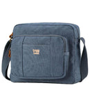 Troop London Organic Cotton Across Body Bag | Blue - iBags.co.za