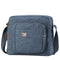 Troop London Organic Cotton Across Body Bag | Blue - iBags.co.za