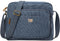Troop London Organic Cotton Across Body Bag | Blue - iBags.co.za