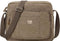 Troop London Organic Cotton Across Body Bag | Brown - iBags.co.za