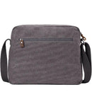 Troop London Organic Cotton Across Body Bag | Charcoal - iBags.co.za