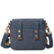 Troop London Organic Cotton Across Body Small Travel Bag | Blue - iBags.co.za