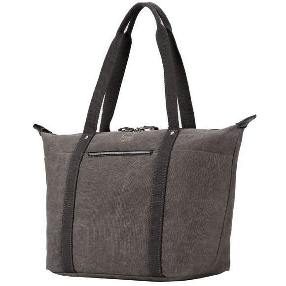 Troop London Organic Cotton Carry Handle Sling Bag | Charcoal - iBags.co.za