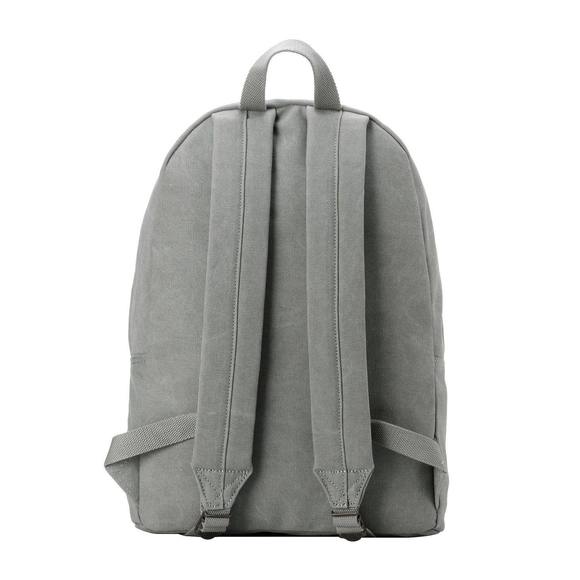 Troop London Organic Cotton Causal Day Backpack | Ash Grey - iBags.co.za