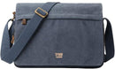 Troop London Organic Cotton Computer Messenger | Blue - iBags.co.za