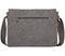 Troop London Organic Cotton Laptop Large Messenger Bag | Charcoal - iBags.co.za
