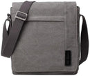 Troop London Organic Cotton Reporter Bag | Charcoal - iBags.co.za