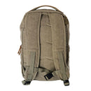 Troop London Organic Cotton Utility Back Pack Bottom Pocket | Khaki - iBags.co.za