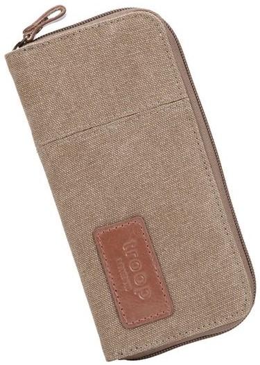 Troop London Organic Cotton Wallet | Brown - iBags.co.za