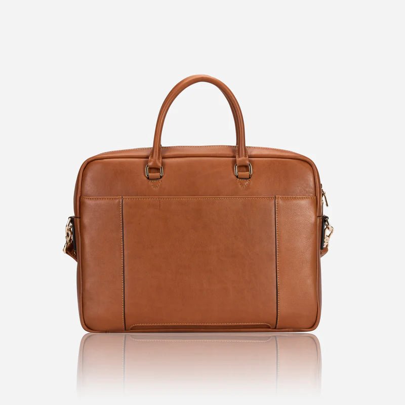 Venice Ladies Laptop Bag Tan iBags Luggage Leather Bags
