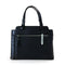 Via Veneta Faith Leather Medium Structured Handbag | Black - iBags.co.za