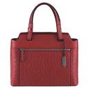 Via Veneta Faith Leather Medium Structured Handbag | Red - iBags.co.za