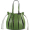 Via Veneta Fern Leather Medium Over The Shoulder Bag | Moss - iBags.co.za