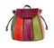 Via Veneta Ostrich Leg Leather Ladies Backpack | Multi - iBags.co.za