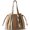 Via Veneta Provoque Fern Genuine Leather Handbag | Brown - iBags.co.za