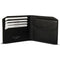 Via Veneta Provoque Ostrich Hipster Coin Wallet | Black - iBags.co.za