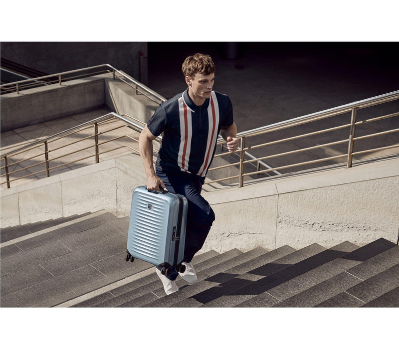 Victorinox Airox 55cm Cabin Trolley Spinner | Light Blue - iBags