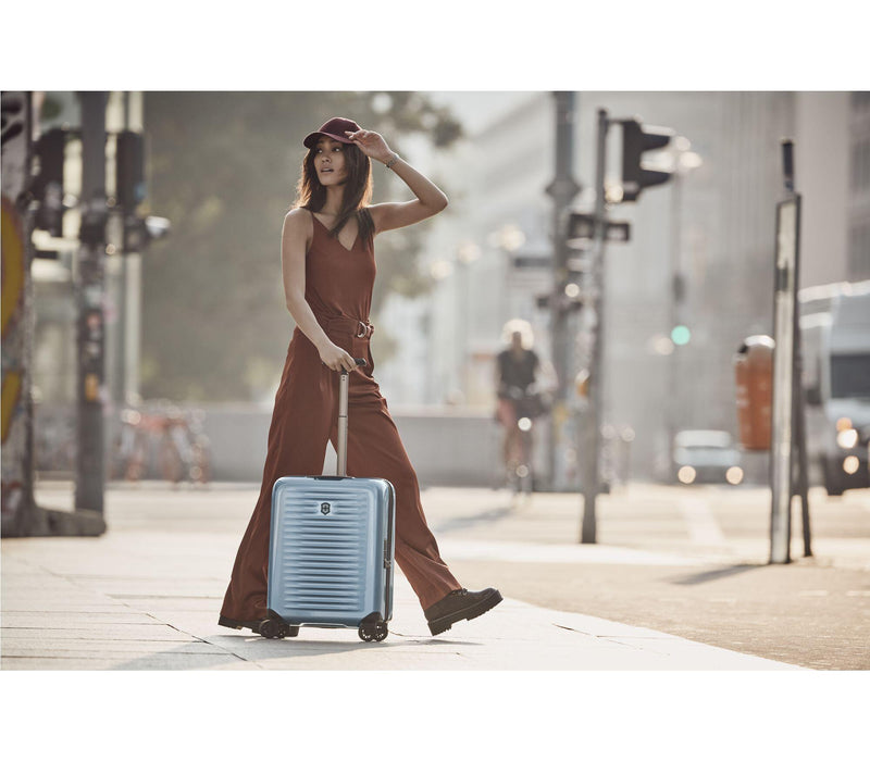 Victorinox Airox 55cm Cabin Trolley Spinner | Light Blue - iBags