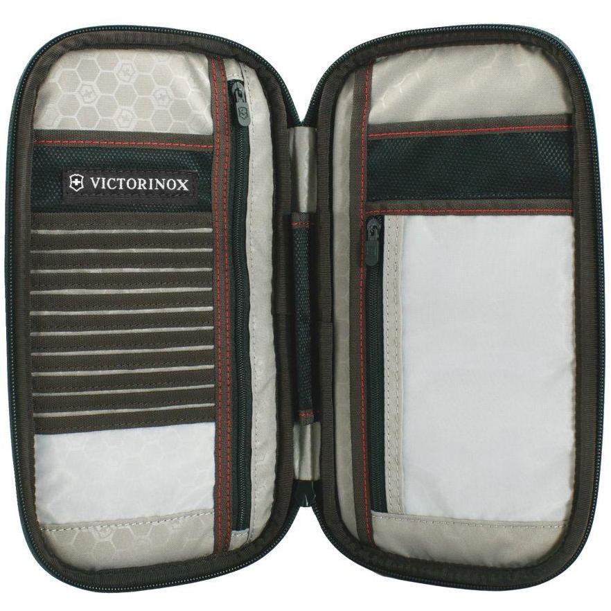 Victorinox RFID Travel Organiser Wallet Red - iBags.co.za