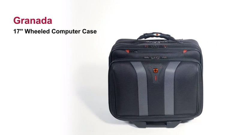 Wenger Granada Laptop Bag with Wheels - iBags - Luggage & Leather Bags
