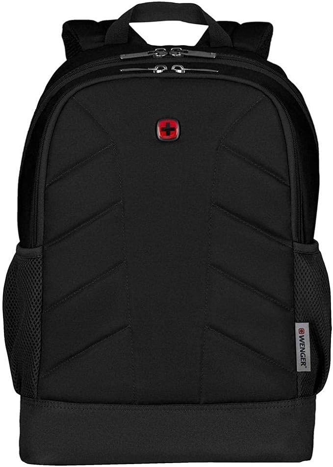Wenger Quadma 16" Laptop Backpack Black iBags Luggage & Leather Bags