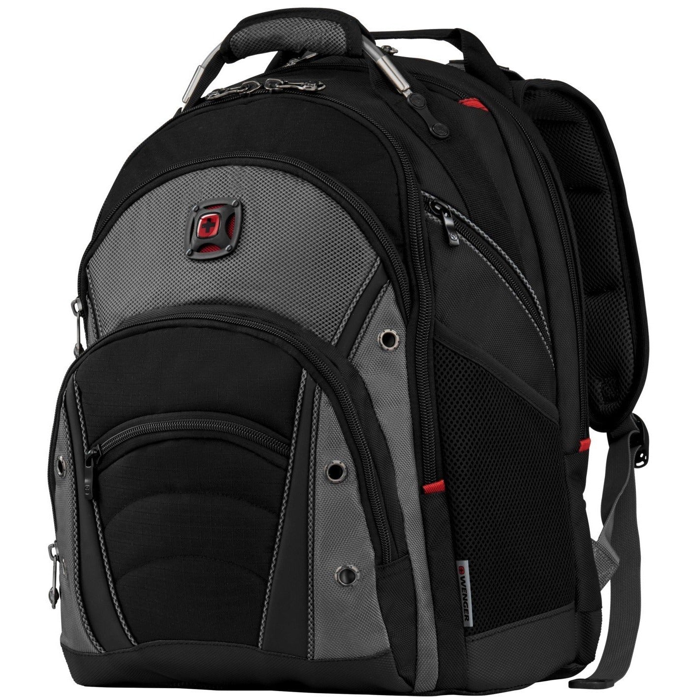 Wenger Synergy 16" Laptop Backpack | Grey/Black - iBags - Luggage & Leather Bags