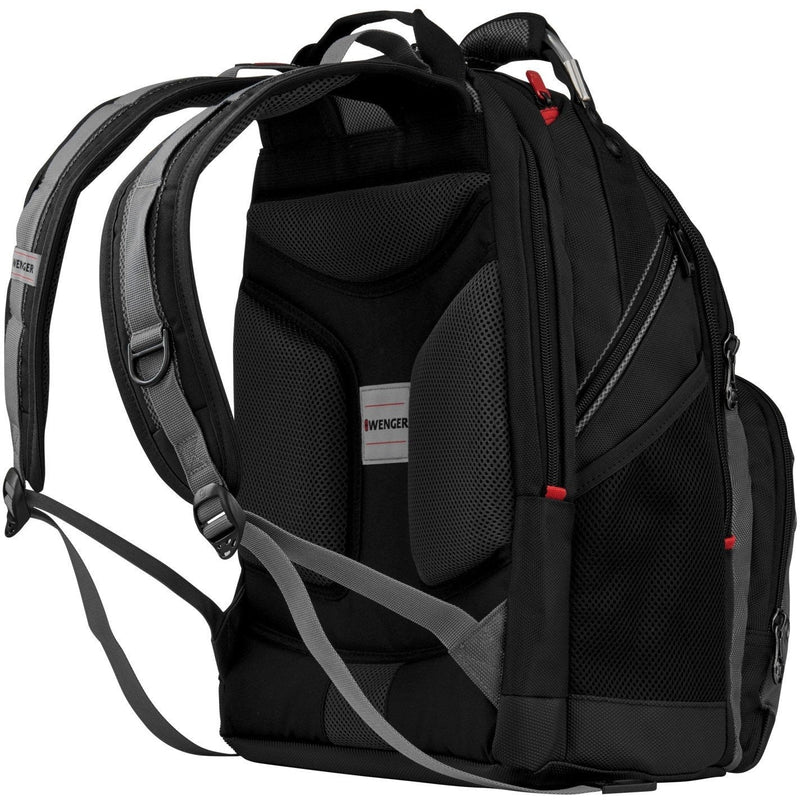 Wenger Synergy 16" Laptop Backpack | Grey/Black - iBags - Luggage & Leather Bags