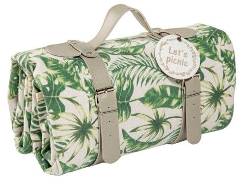 Yuppie Flora Picnic/Beach Rug Med - iBags - Luggage & Leather Bags