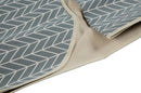 Yuppie French Grey Picnic/Beach Rug Lrg - iBags - Luggage & Leather Bags