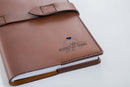 Yuppie Genuine Leather A6 Cover With Note Book - iBags - Luggage & Leather Bags