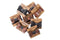 Yuppie Genuine Leather Bowtie | Brown On Black - iBags - Luggage & Leather Bags