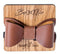 Yuppie Genuine Leather Bowtie | Brown On Brown - iBags - Luggage & Leather Bags