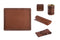 Yuppie Leather Deskpad 7-Pce Set - iBags - Luggage & Leather Bags