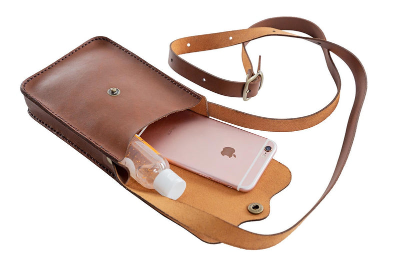 Yuppie Leather Pocket Bag - iBags - Luggage & Leather Bags