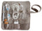 Yuppie Leather Utility Roll-Up Bag | Grey - iBags - Luggage & Leather Bags