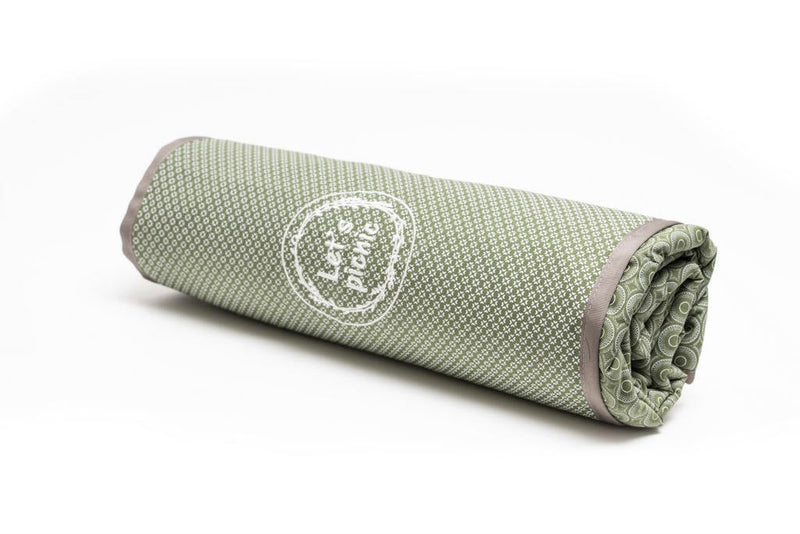 Yuppie Let’s Picnic Blanket | Green Shwe (1.4 X 1 M) - iBags - Luggage & Leather Bags