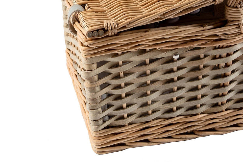 Yuppie Polka Picnic Basket (4 Person) - iBags - Luggage & Leather Bags
